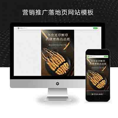 (独立手机版)营销推广落地页pbootcms模板+落地页单页网站源码下载