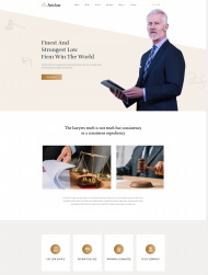 律师事务所HTML5网站模板1