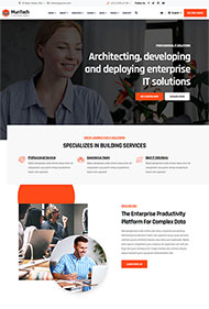 IT解决方案和服务HTML5模板